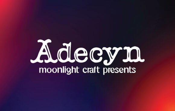 Adecyn: The Slab Serif Font That Elevates Campaign Design