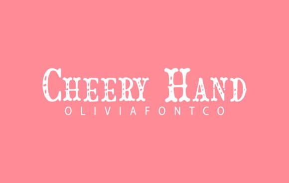 Cheery Hand: A Slab Serif Typeface for Digital Design