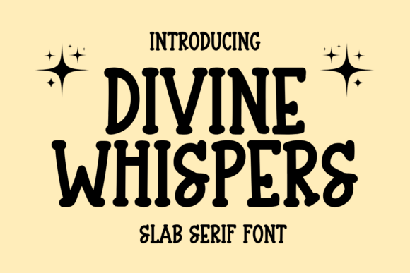 Divine Whispers: The Slab Serif Font for Scroll-Stopping Marketing