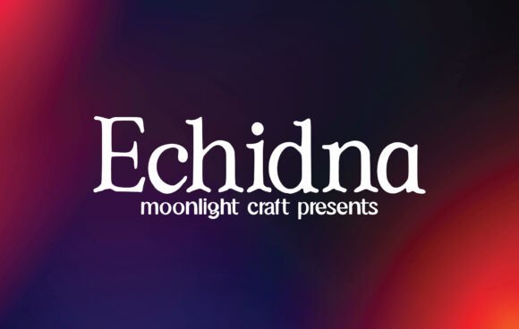 Echidna: A Handwritten Font for Crafters and Sellers