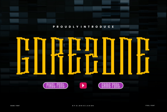 Gorezone Font: A Quirky Slab Serif for Bold Branding