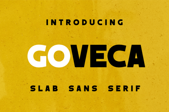 Goveca Font Review: A Bold Slab Serif for Modern Branding