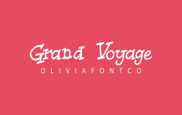 Grand Voyage Font: A Romantic Slab Serif for Editorial Design