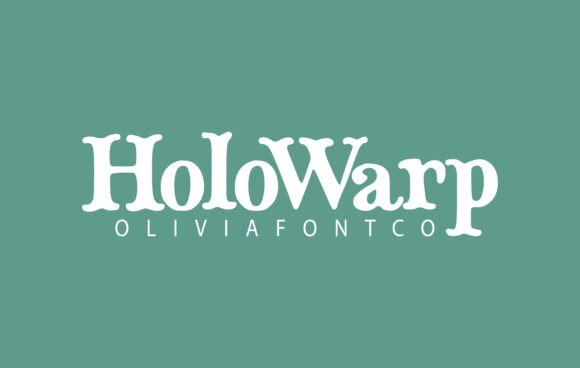 Holowarp: A Handwritten Typeface for Romantic Branding