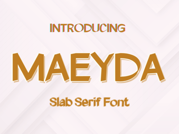 Maeyda Font Review: A Timeless Slab Serif for Branding