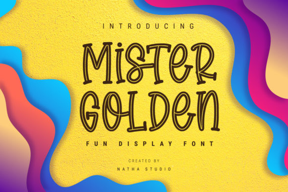 Mister Golden: A Serif Font for Editorial Design