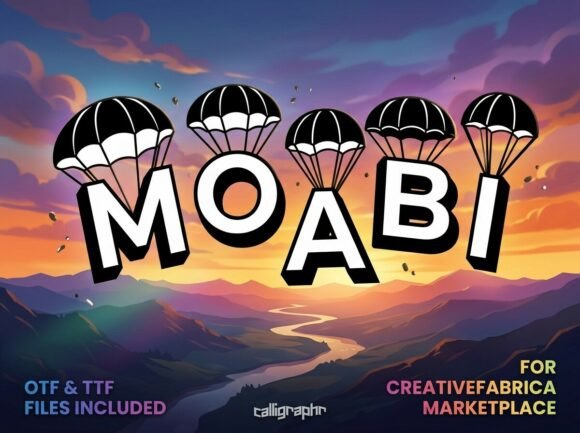 Moabi: A Bold Display Font for Impact