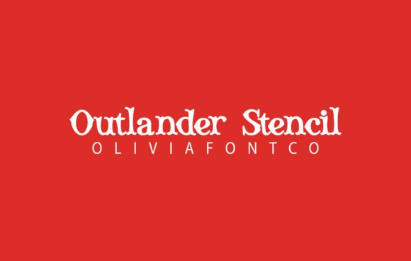 Outlander Stencil: A Slab Serif Font for Bold Branding