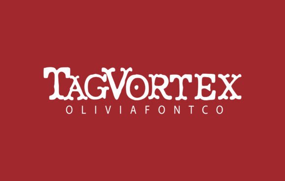 Tagvortex: A Handwritten Slab Serif Font for Web Design