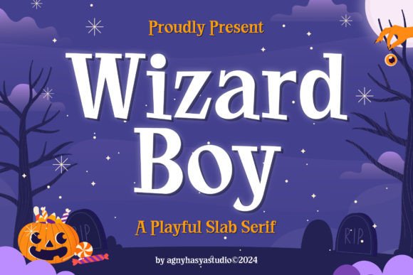 Wizard Boy: The Magical Serif Font for Small Business Branding